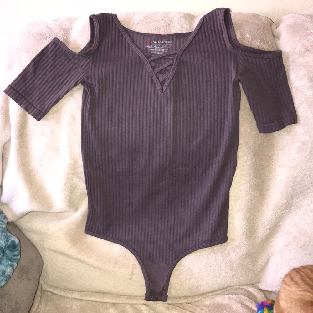 Ida fashion size medium/large brown bodysuit 💕